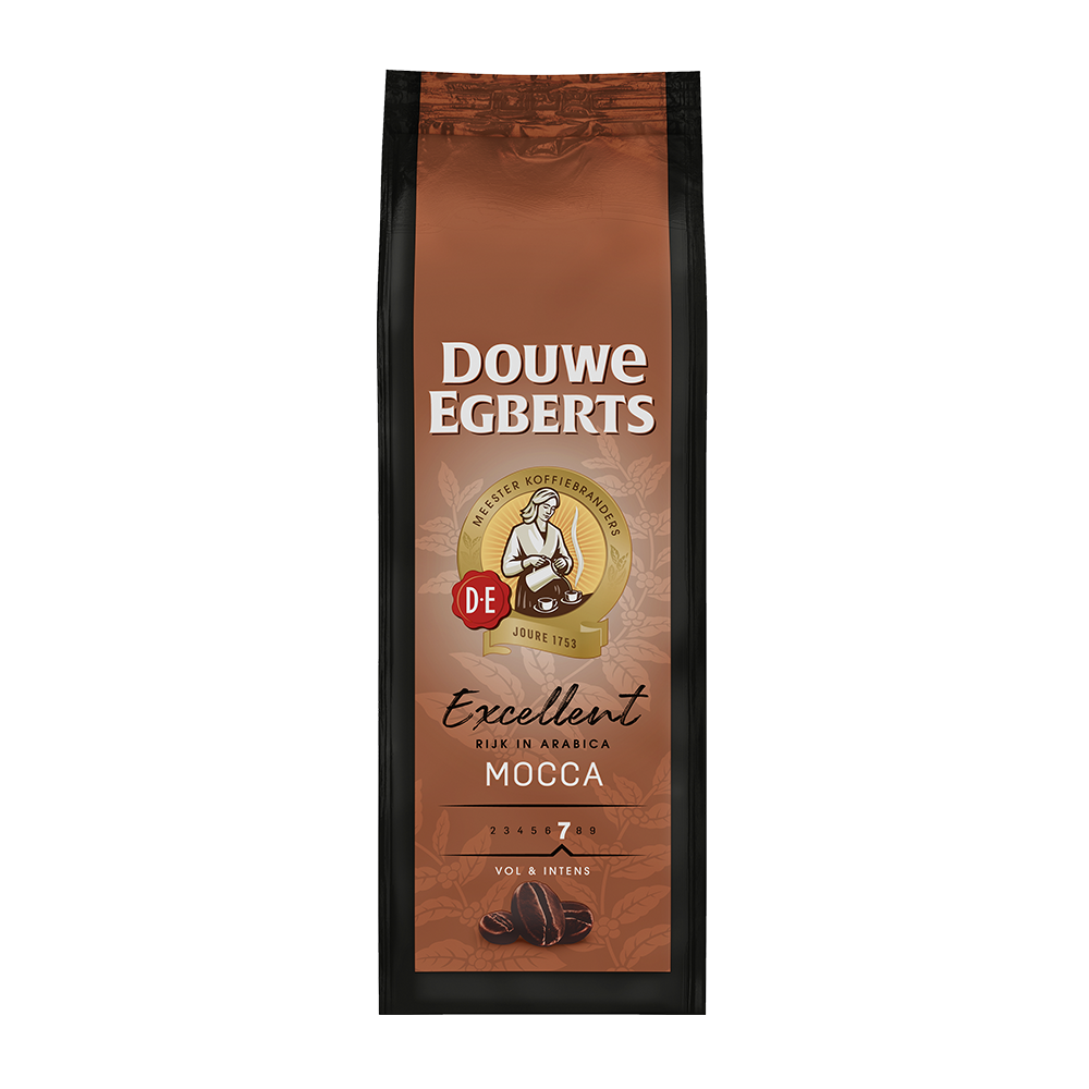 Douwe Egberts  Excellent Mocca Bonen - 500g