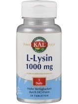 Kal L-lysine 1000mg 50 Tabletten