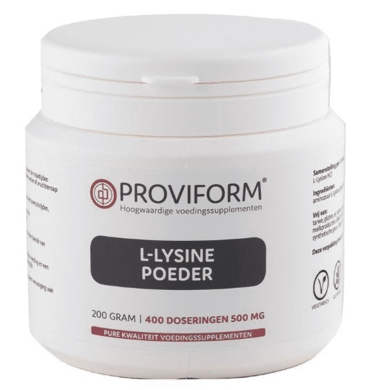 Proviform L-lysine poeder hcl 200 Gram