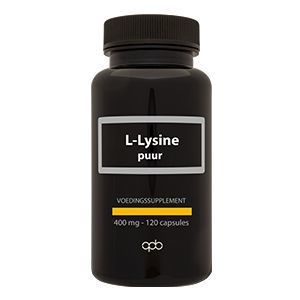APB Holland L-lysine 400 mg puur 120 Capsules