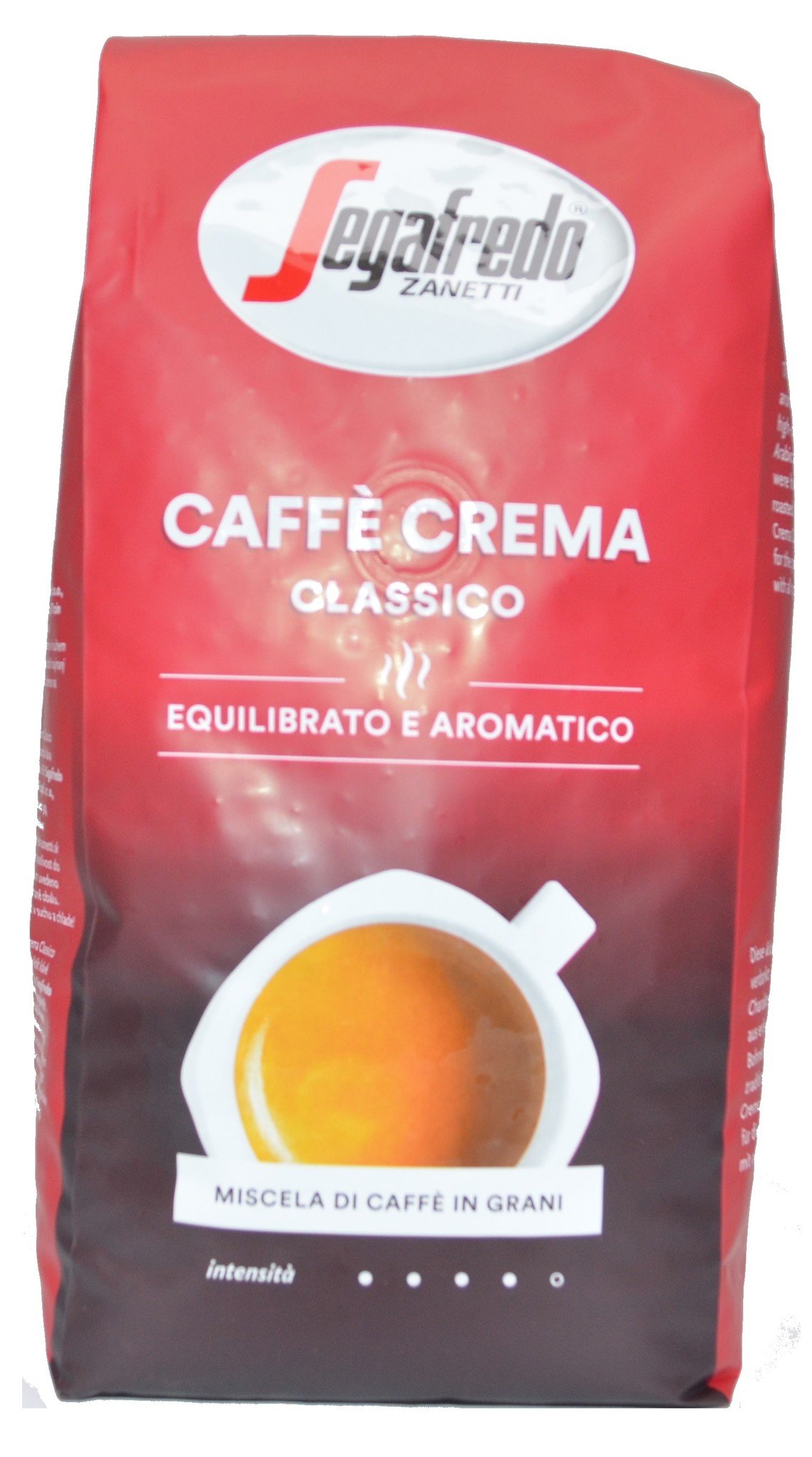 Segafredo  Caffe crema classico Bonen - 1 kg