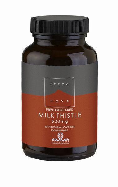 Terranova Milk thistle 500 mg 50 Vegicapsules