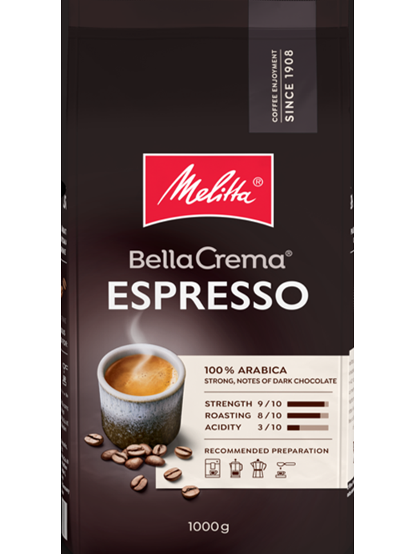 Melitta  BellaCrema Espresso Bonen - 1kg