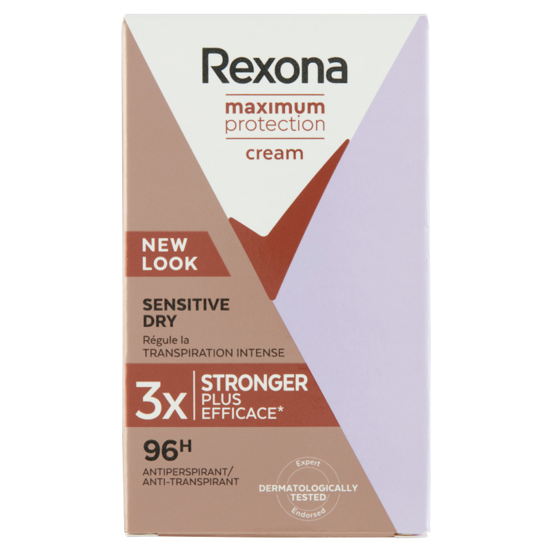 Rexona Women maximum protect sensitive dry cream 45ml