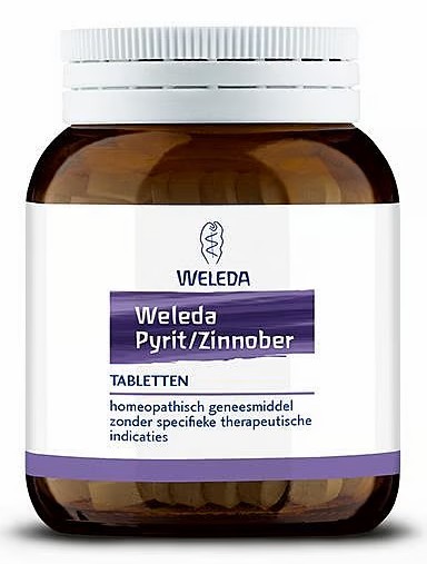 Weleda Pyrit zinnober 200 tabletten