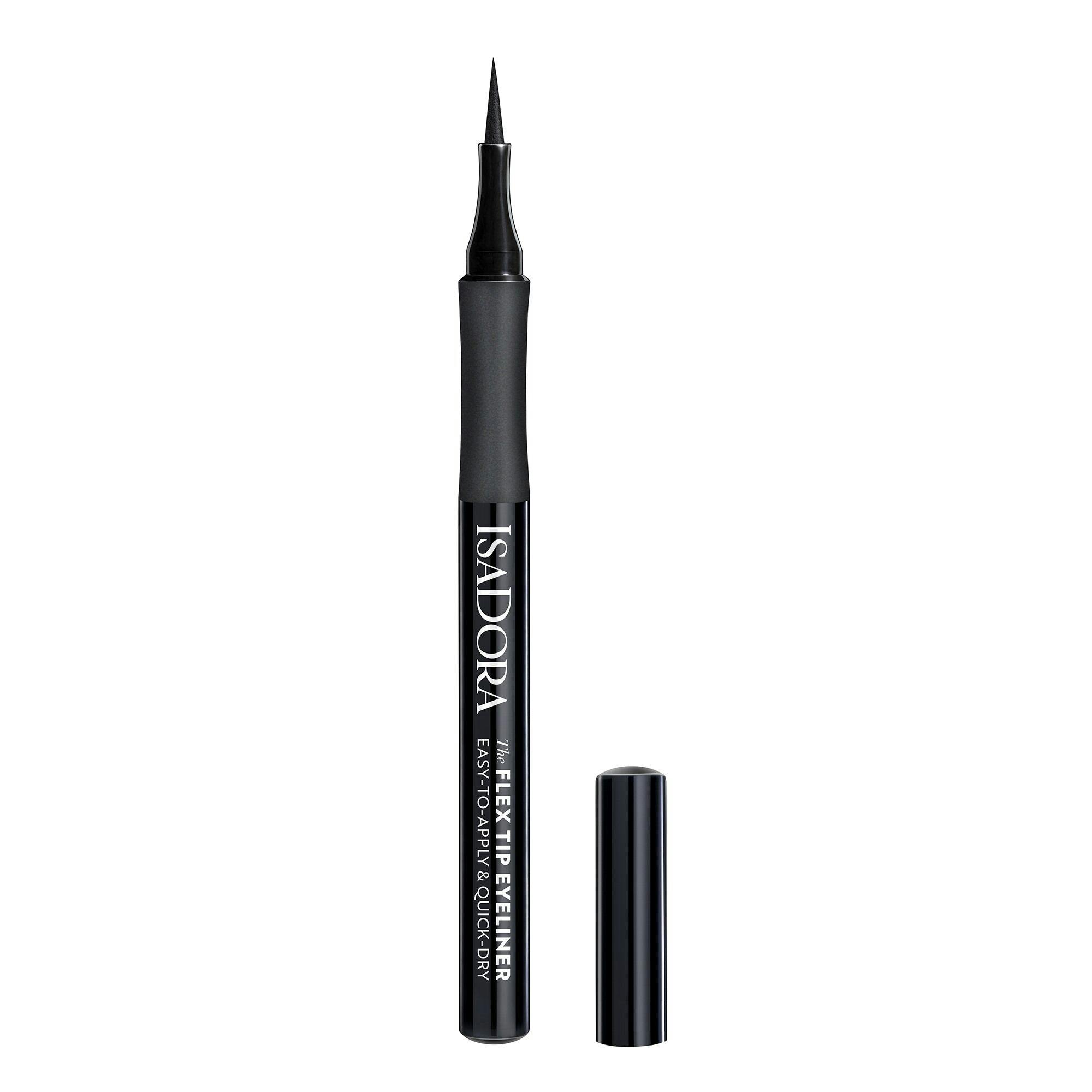 IsaDora Flex Tip Eyeliner 80 Deep Black 1 ml