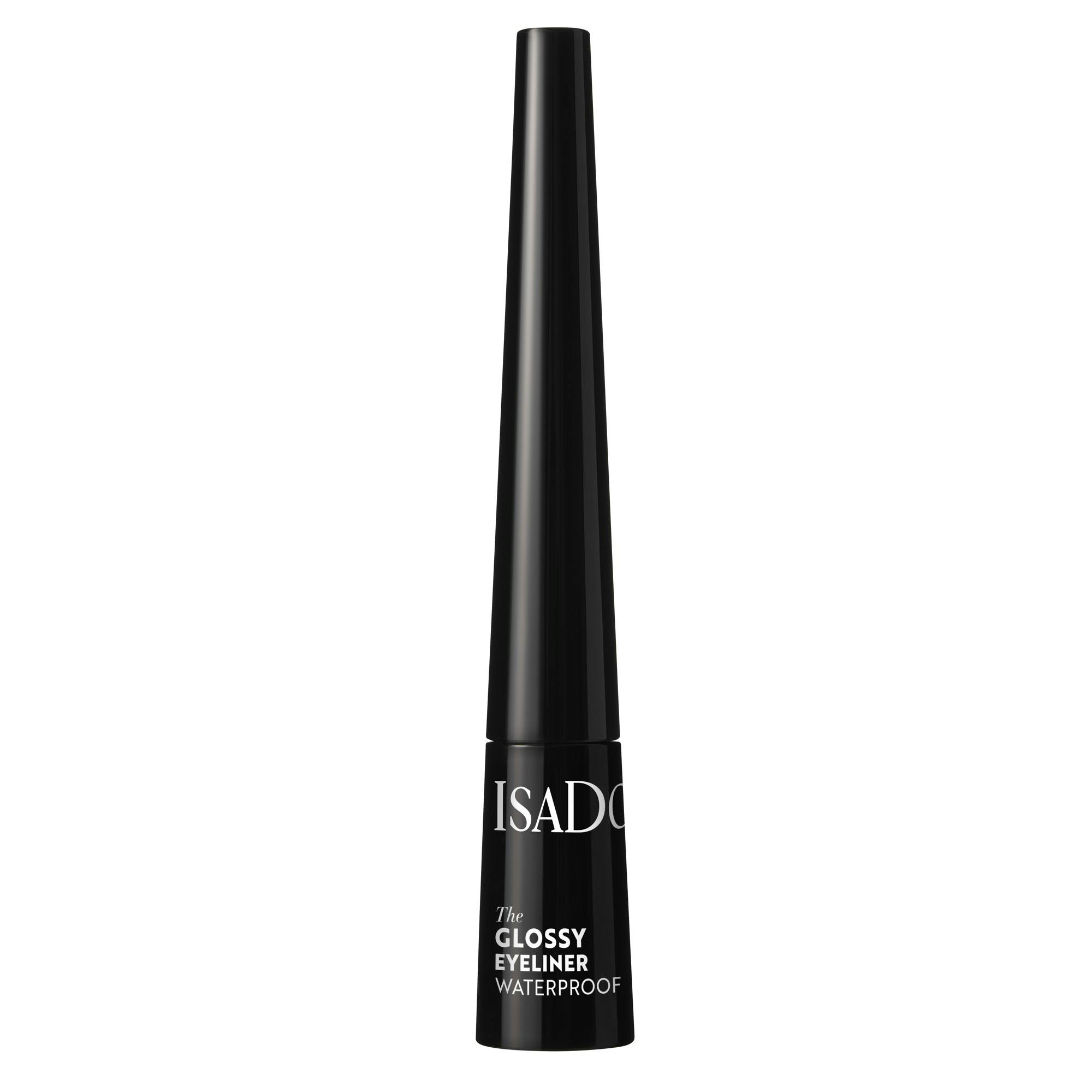 IsaDora Glossy Eyeliner 40 Chrome Black 2,5 ml