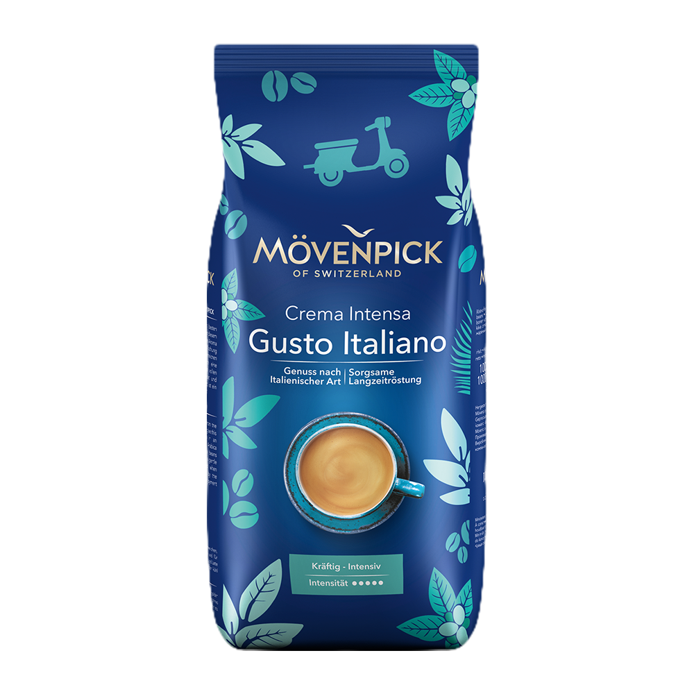 Mövenpick  Gusto Italiano Crema Intensa Bonen - 1kg