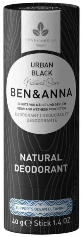 Ben & Anna Deodorant stick urban black 40g