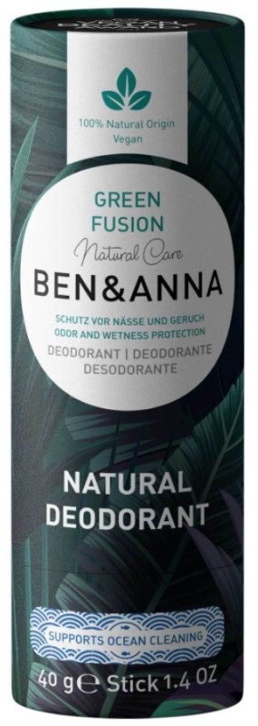 Ben & Anna Deodorant stick green fusion 40g