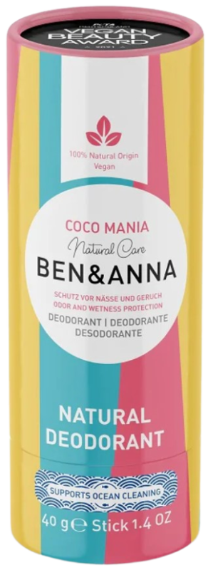 Ben & Anna Deodorant stick coco mania 40g