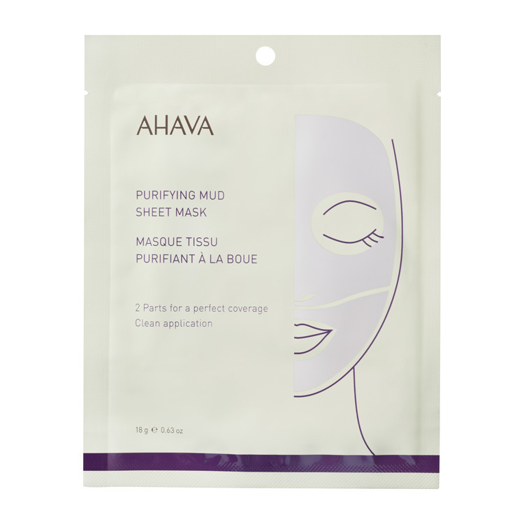 Ahava Purifying mud sheet mask 18g