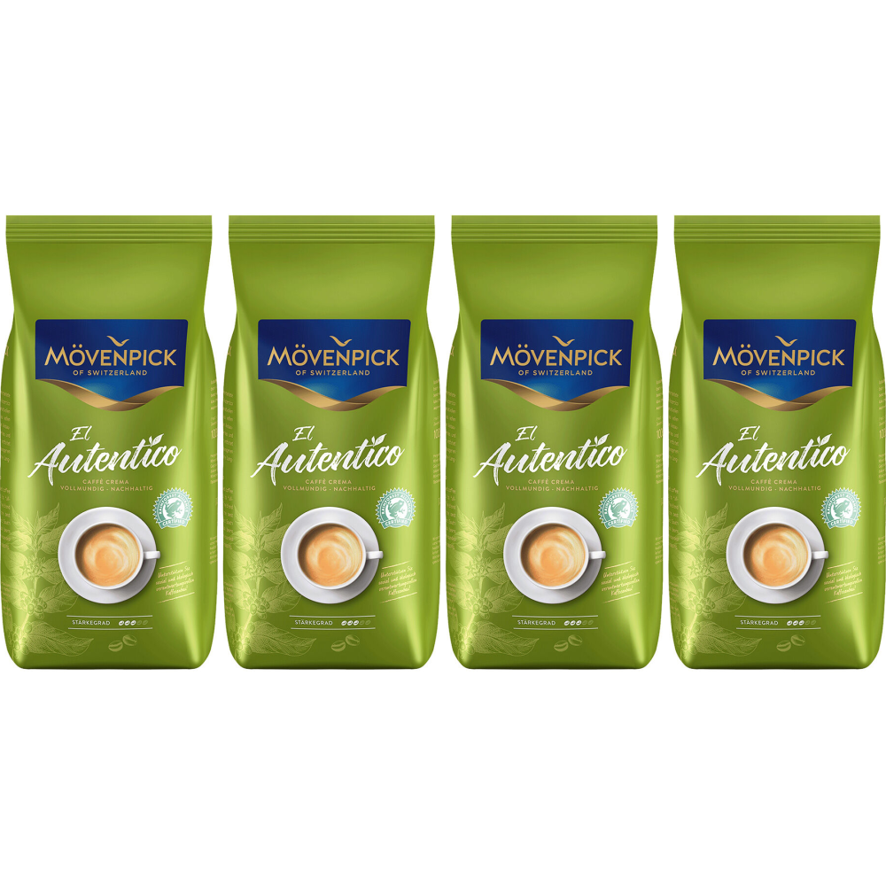 Mövenpick  El Autentico Bonen - 4x 1kg