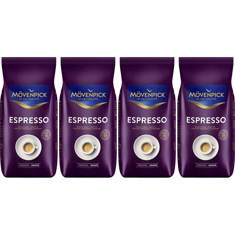 Mövenpick  Espresso Bonen - 4x 1kg