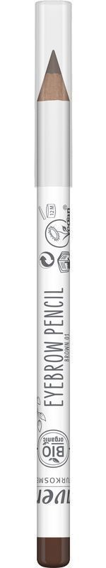 Lavera Eyebrow pencil/wenkbrauw potlood brown 1 1stuk