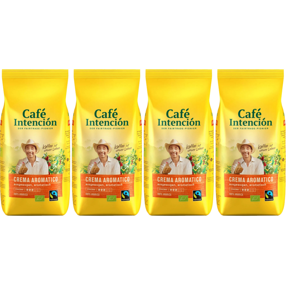Café Intención  Crema Aromatico Bonen - 4x 1kg