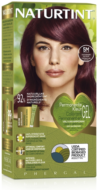 Naturtint Haarkleuring 5m licht mahoniekastanje 170 ML