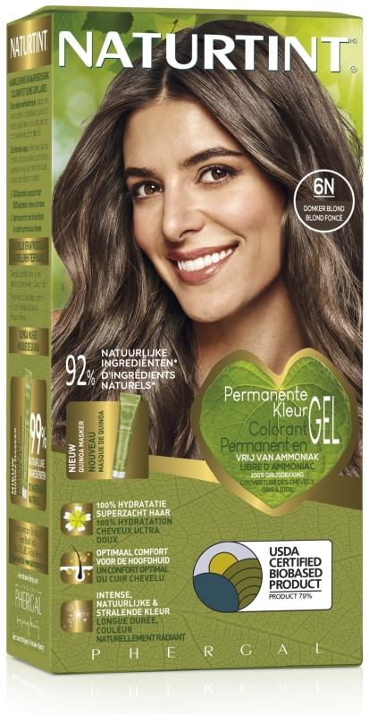 Naturtint Haarkleuring 6n donkerblond 170 ML