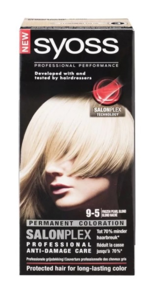 Syoss Color cream 9-5 frozen pearl blond 1 stuk