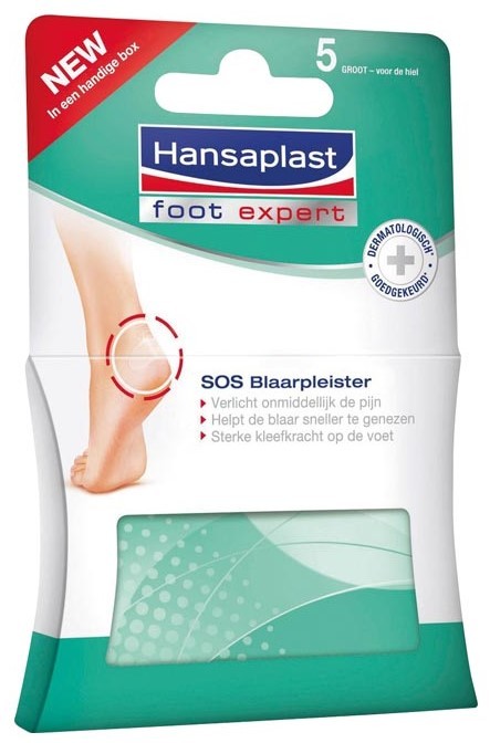 Hansaplast Sos blaarpleister groot 5st