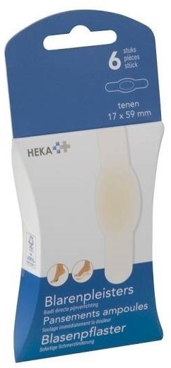 Heka Blarenpleisters tenen 6stuks