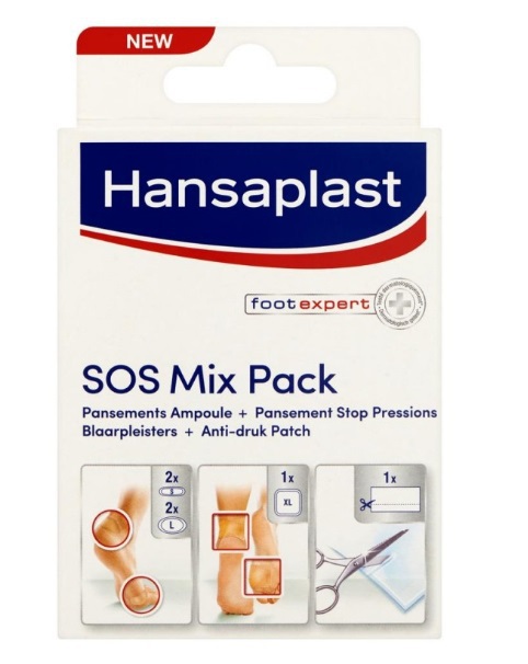 Hansaplast Sos mix pack pleisters 6 stuks