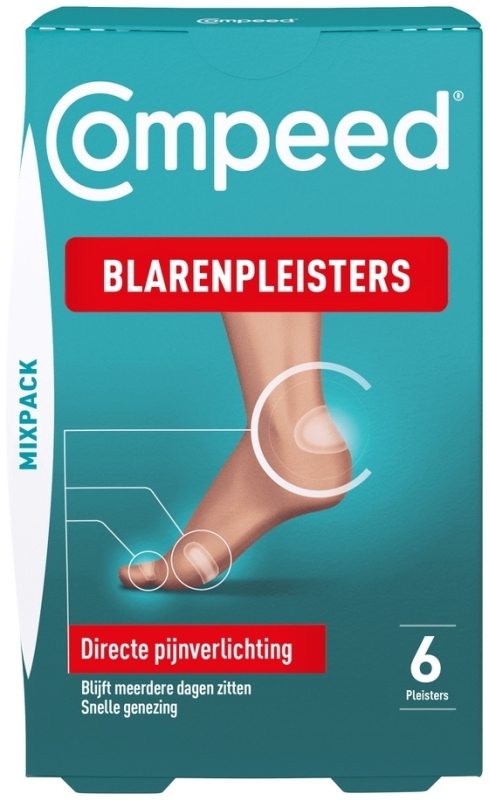 Compeed Blarenpleister mixpack 6 Stuks