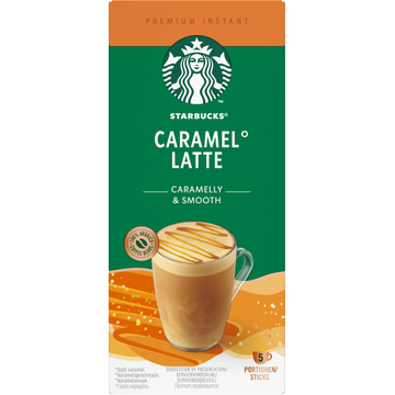 Starbucks tarbucks Caramel Latte oploskoffie bij Jumbo