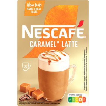 Nescafe escafe Karamelsmaak Latte 8 x 17 g bij Jumbo