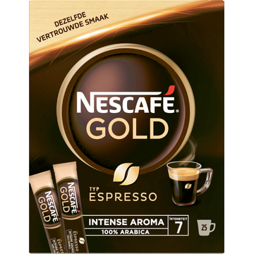 Nescafe escafe Gold Typ Espresso 25 x 1,8 g bij Jumbo