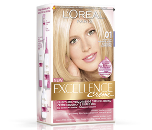 L'Oréal Paris Excellence creme haarverf 01 natuurlijk blond 1 stuk