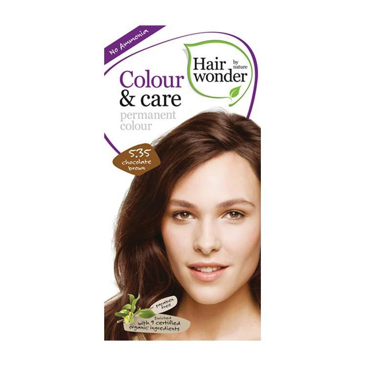 Hairwonder Haarverf color & care choco brown 5.3 100ml