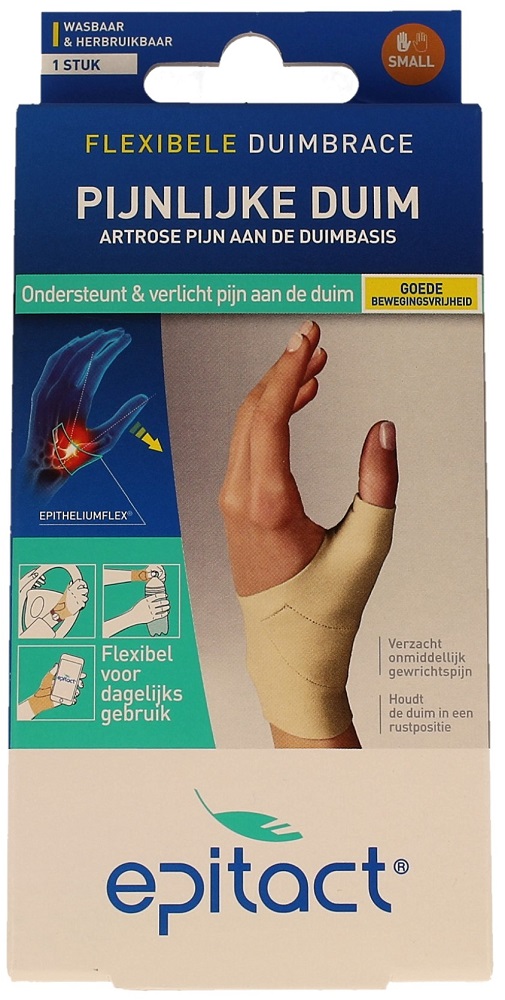 Epitact Flexibele Duimbrace Links Maat S