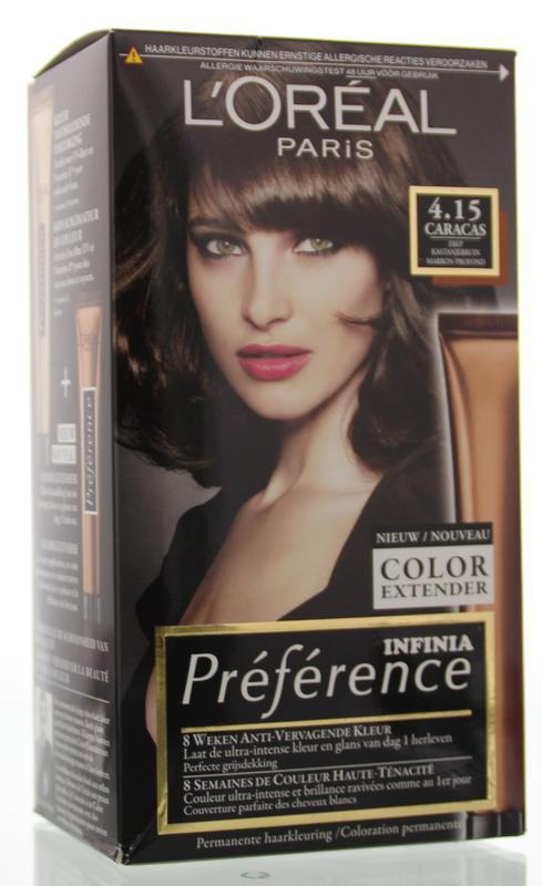 L'Oréal Paris Preference caracas diep kastanjebruin 4.15 1st