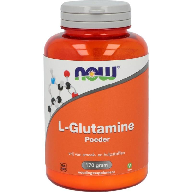 Now L-glutamine poeder 170 gram