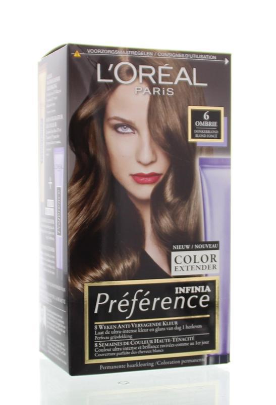 L'Oréal Paris Preference ombre donker blond 6.0 1st