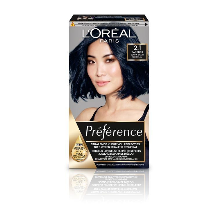 L'Oréal Paris Infinia 2.1 bangkok blauw/zwart 1 Stuks