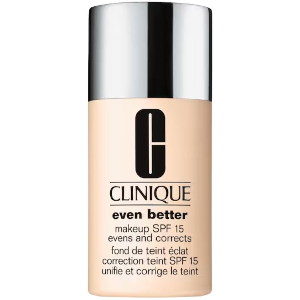 Clinique Foundation Spf 15 24u Langhoudend Waterproof Vermindert Pigmentatie  - Even Better™ Makeup Foundation Spf 15 - 24u Langhoudend & Waterproof - Vermindert Pigmentatie CN 08 Linen