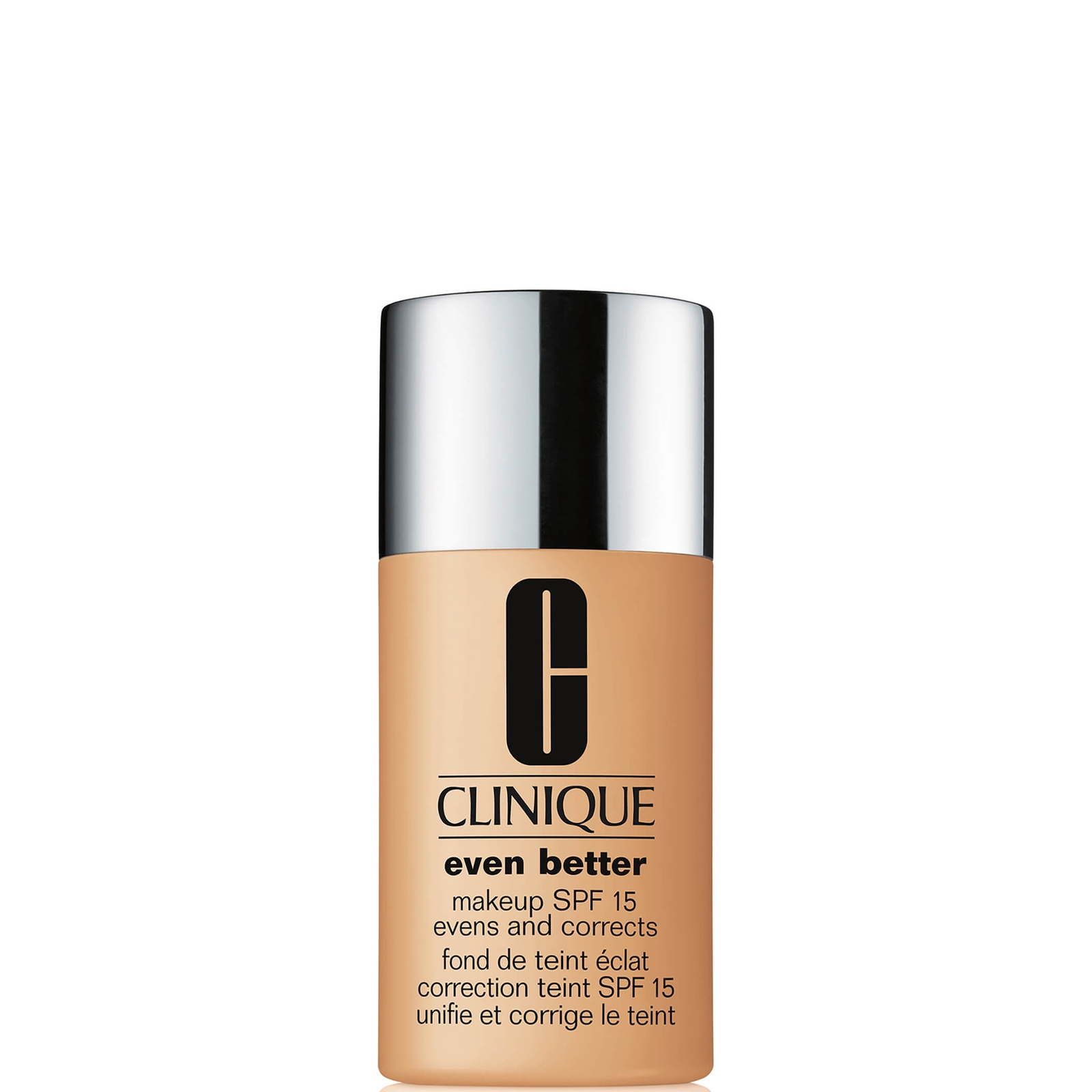 Clinique Foundation Spf 15 24u Langhoudend Waterproof Vermindert Pigmentatie  - Even Better™ Makeup Foundation Spf 15 - 24u Langhoudend & Waterproof - Vermindert Pigmentatie WN 80 Tawnie