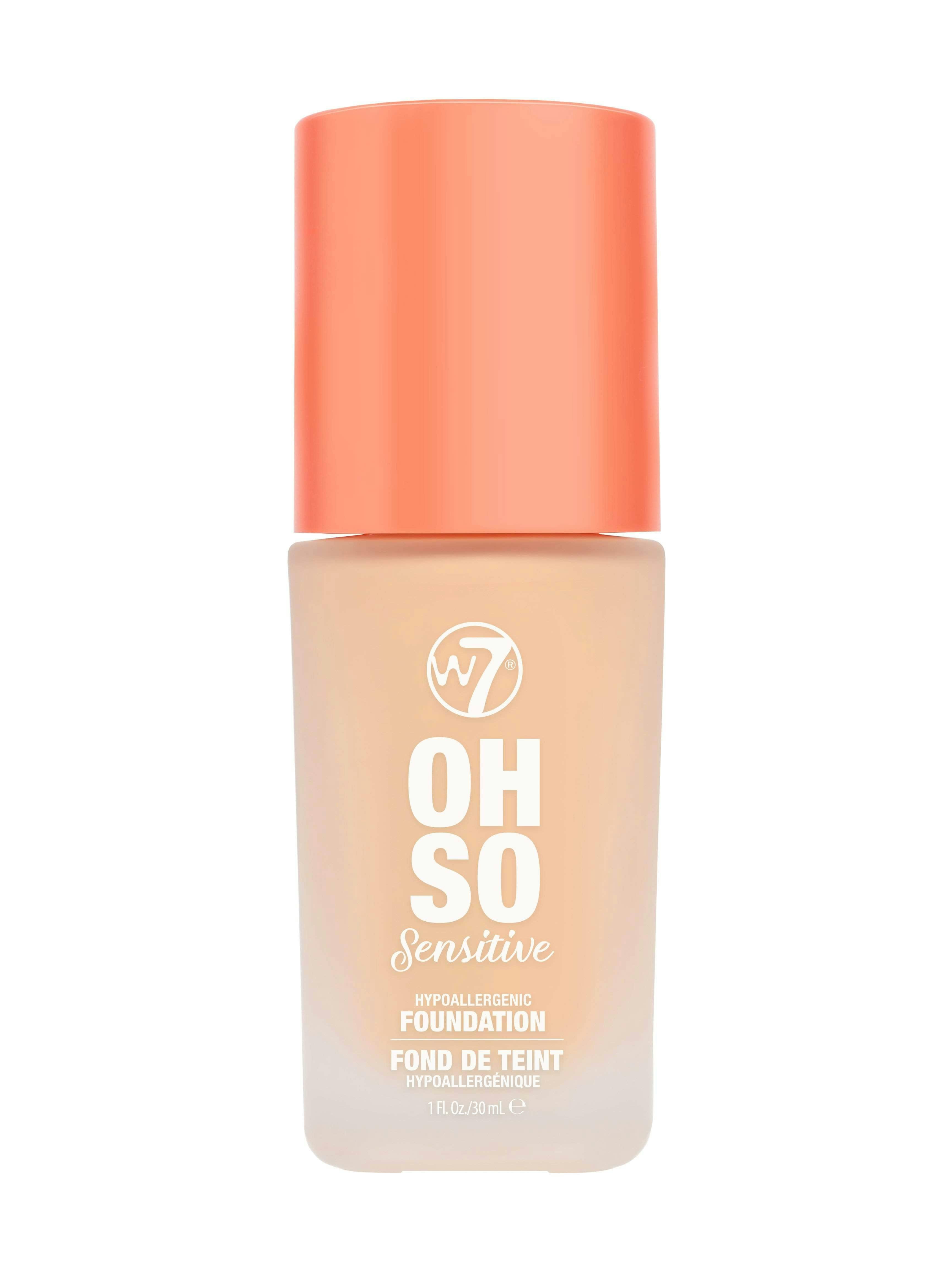 W7 Oh So Sensitive Foundation Fresh Beige 30 ml