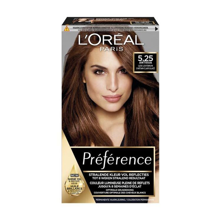 L'Oréal Paris Préférence 5.25 ijzig lichtbruin 1st