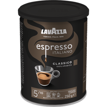Lavazza  Espresso Italiano Classico gemalen koffie (Blik) - 250g