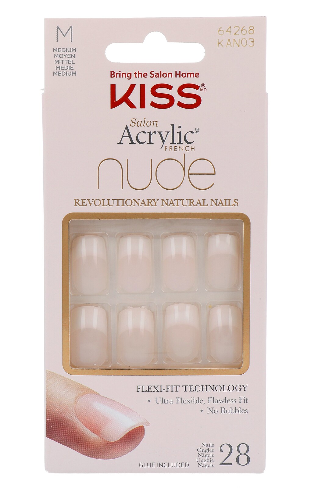 Kiss Nude Nails Cashmere