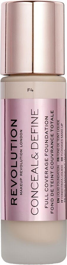 Revolution Makeup Conceal & Define Foundation F4 23 ml