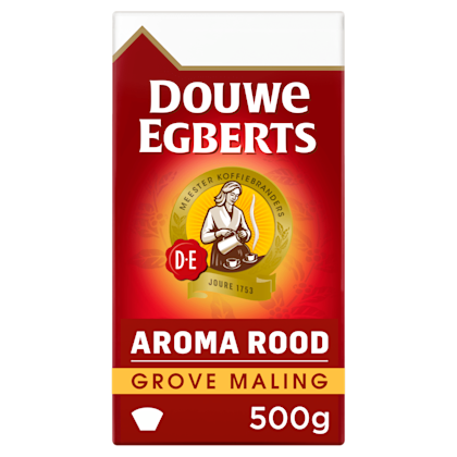 Douwe Egberts  Aroma rood (grove maling) - 500g