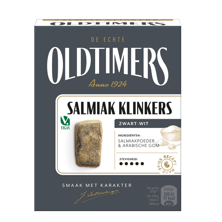Oldtimers Salmiak Klinkers