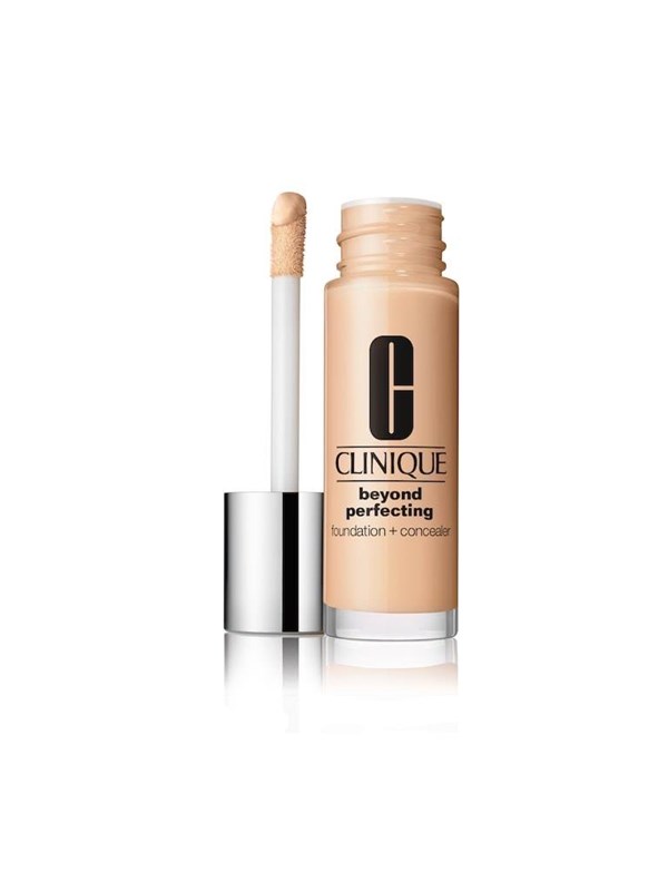 Clinique Foundation Concealer In 1 24u Langhoudend Hydraterend  - Beyond Perfecting™ Foundation + Concealer Foundation & Concealer In 1 - 24u Langhoudend & Hydraterend CN 10 Alabaster