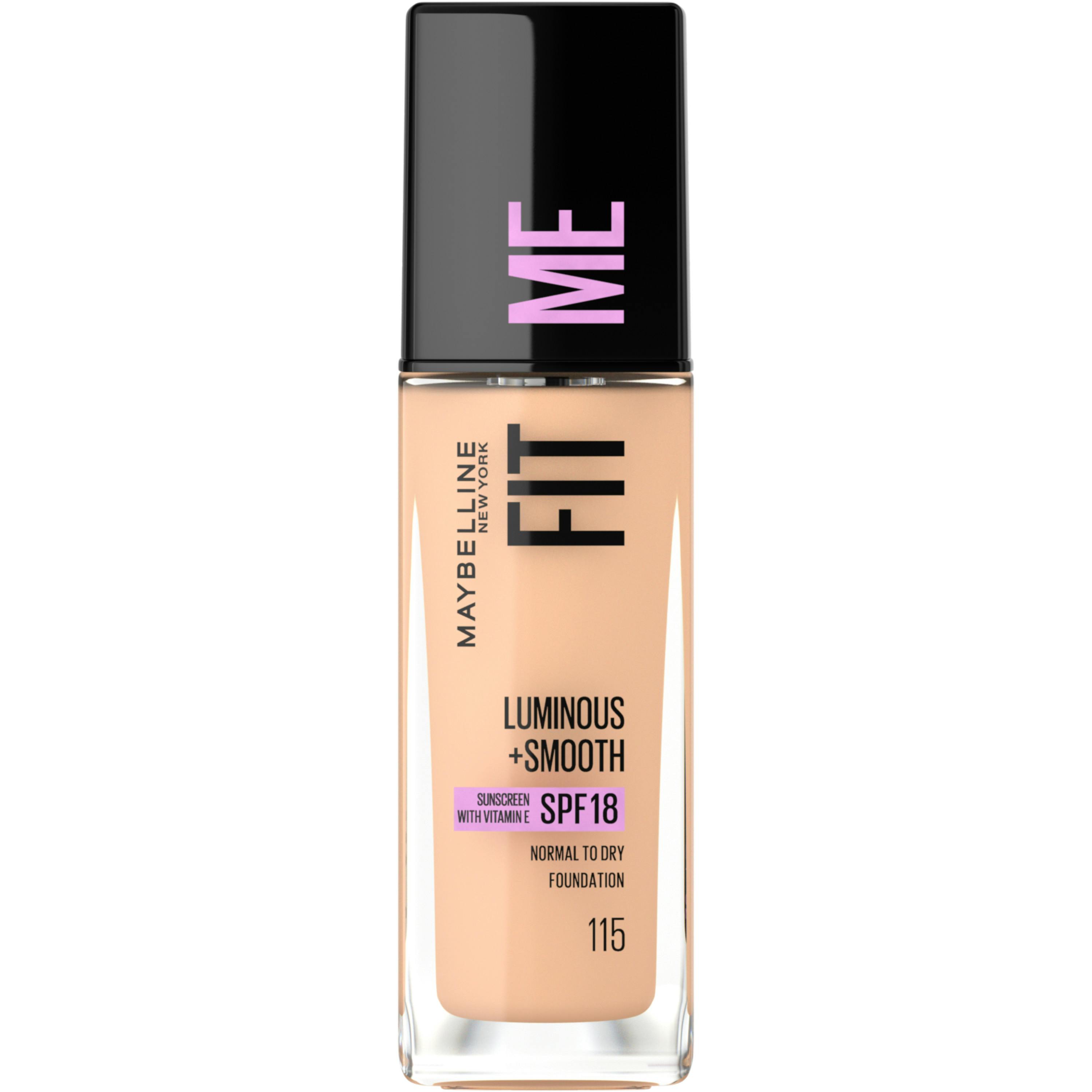 Maybelline Fit Me Luminous & Smooth Foundation 115 Ivory 30 ml