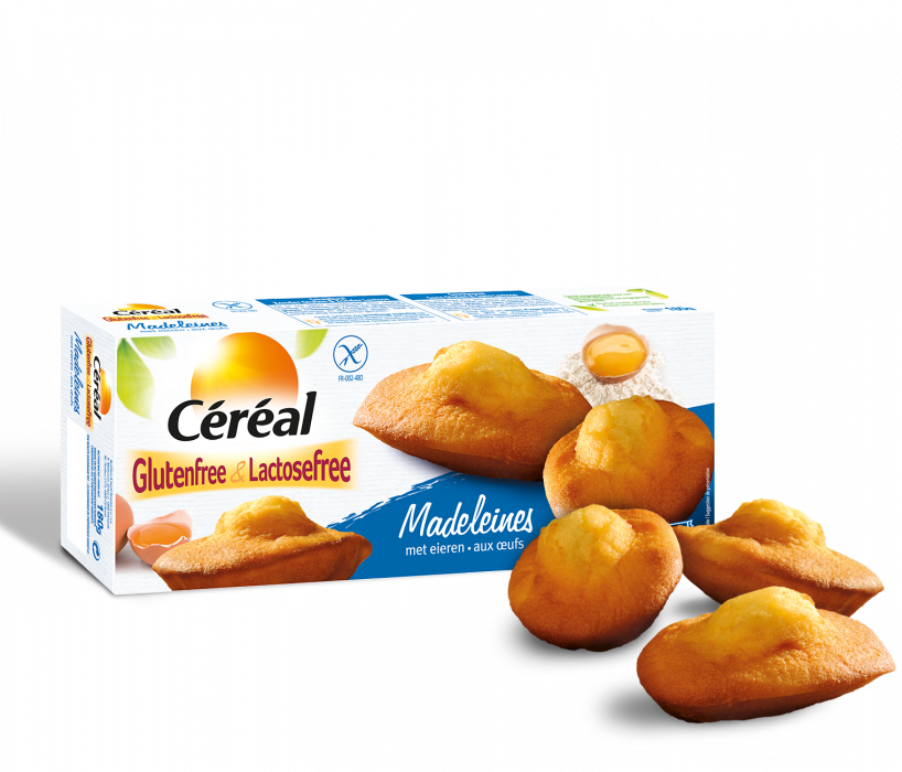 Cereal Madeleines Glutenvrij Lactosevrij