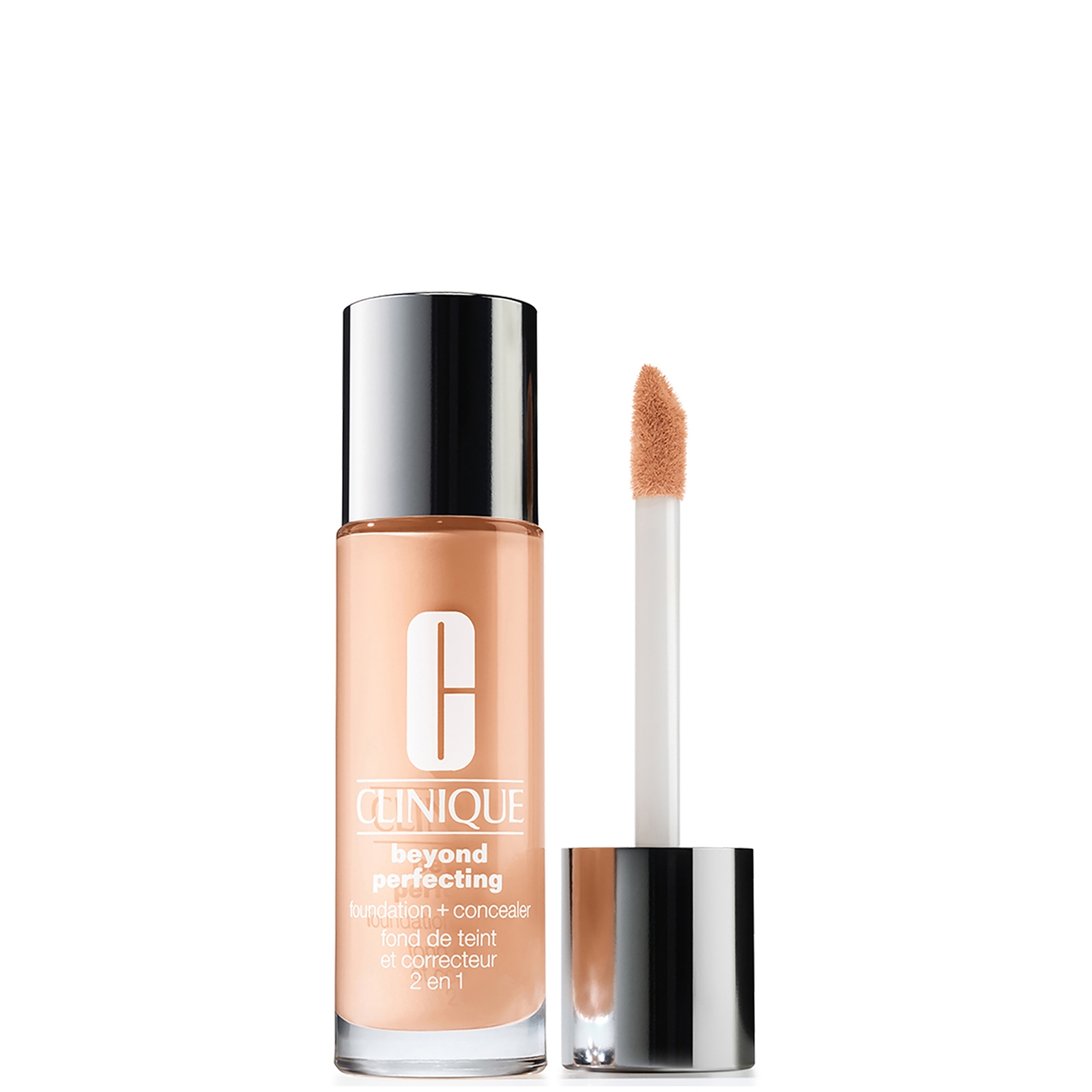 Clinique Foundation Concealer In 1 24u Langhoudend Hydraterend  - Beyond Perfecting™ Foundation + Concealer Foundation & Concealer In 1 - 24u Langhoudend & Hydraterend CN 70 Vanilla